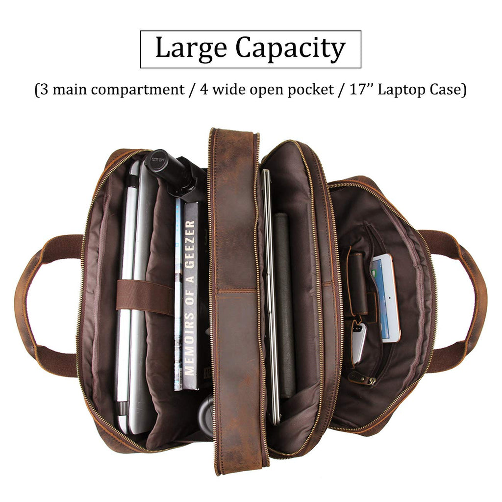 Genuine Leather Briefcase X4120