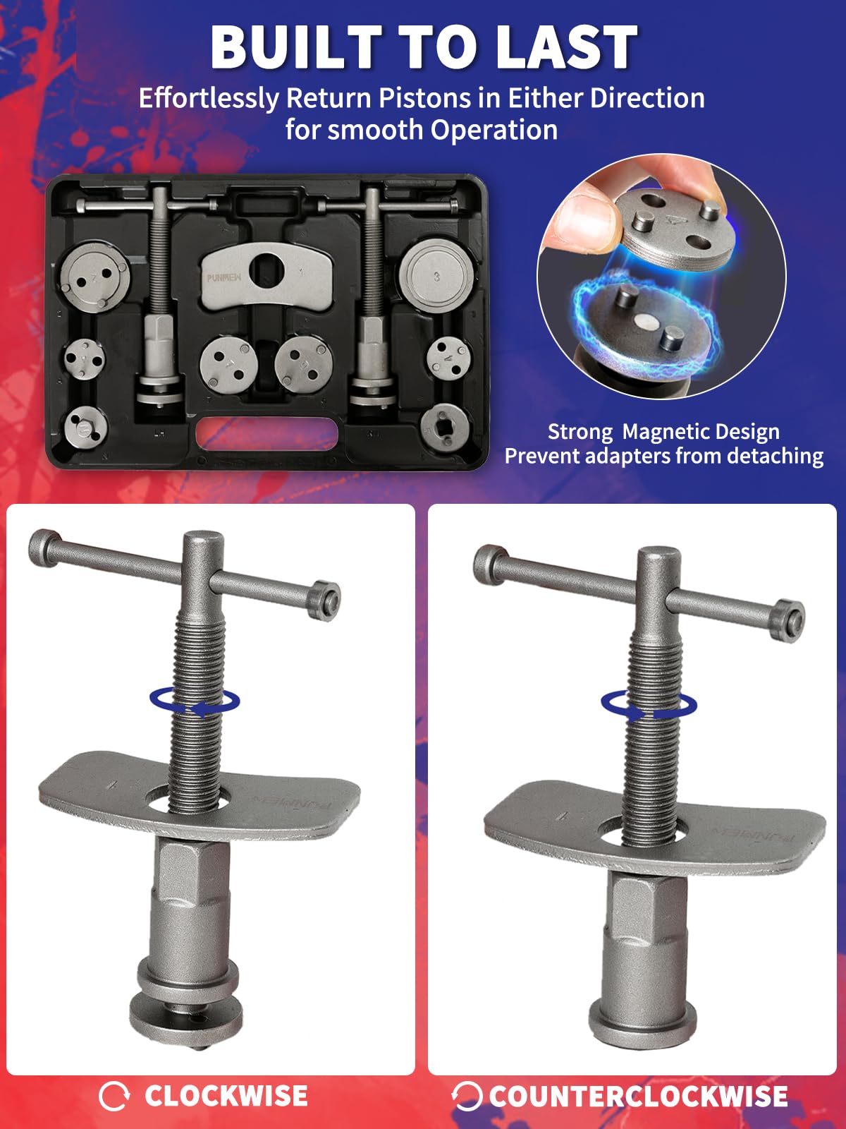Heavy Duty Disc Brake Caliper Compression Tool B5834