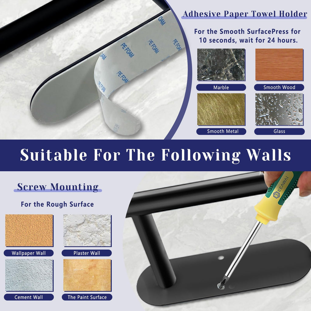 Self Adhesive Paper Towel Holder T375380