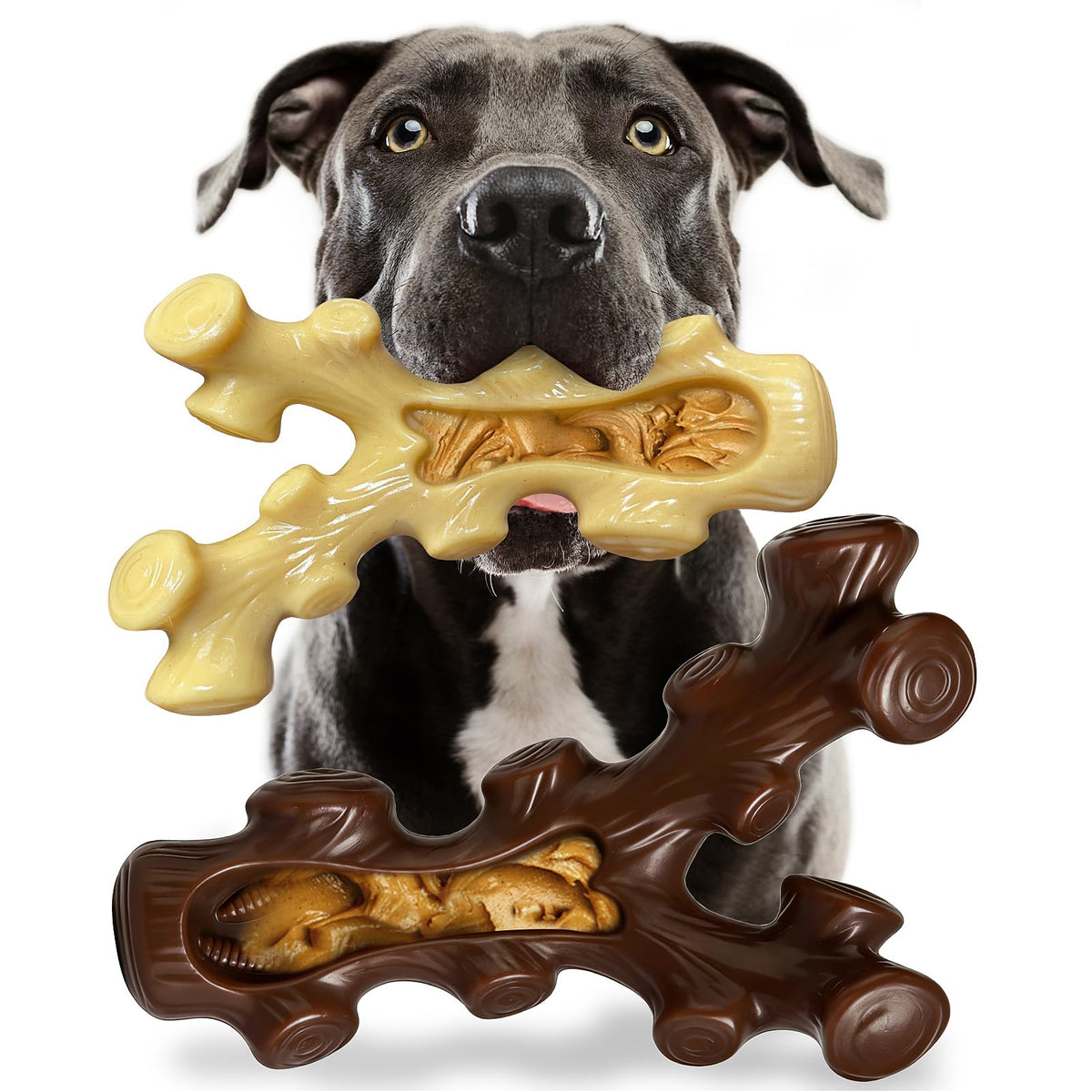 2 Pack Dog Chew Toys for Medium Large Breed N703