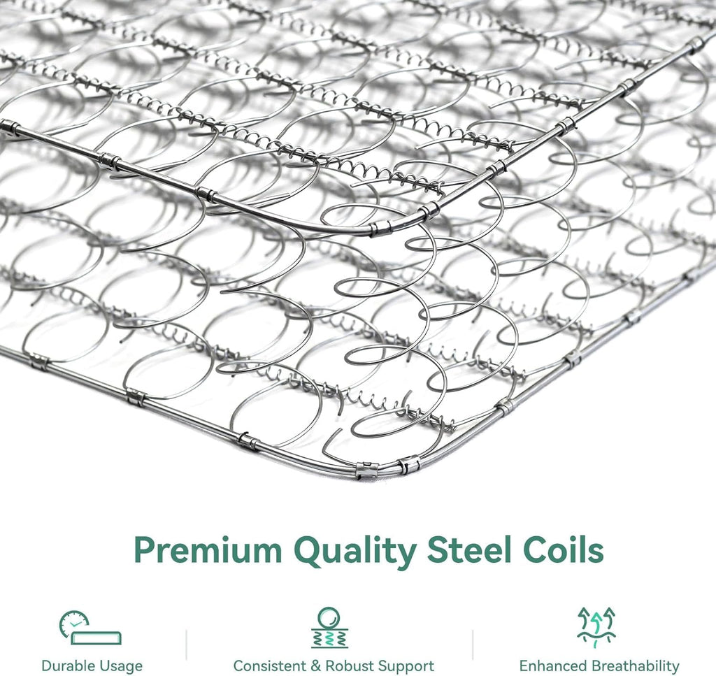 6 Inch Twin Size Hybrid Mattress S628