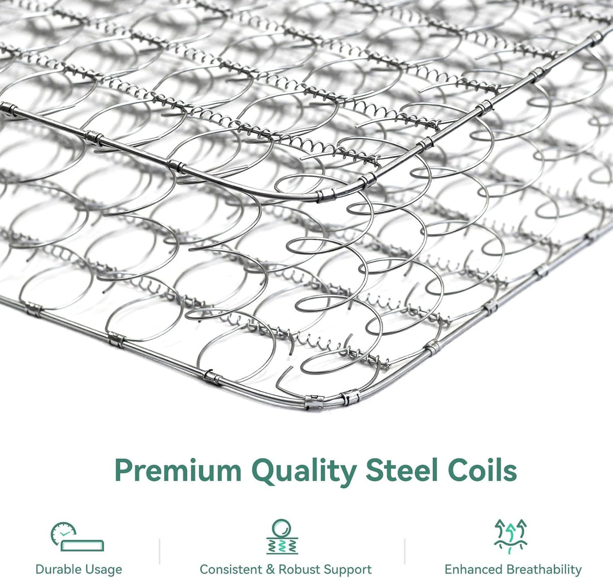 6 Inch Twin Size Hybrid Mattress S628