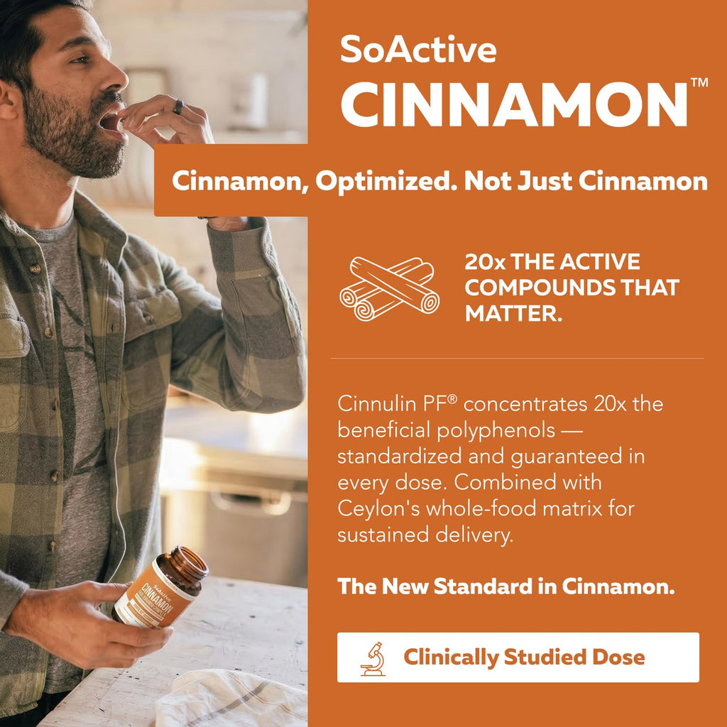 Cinnamon 1000mg Extract 60 Vegan Capsules V896