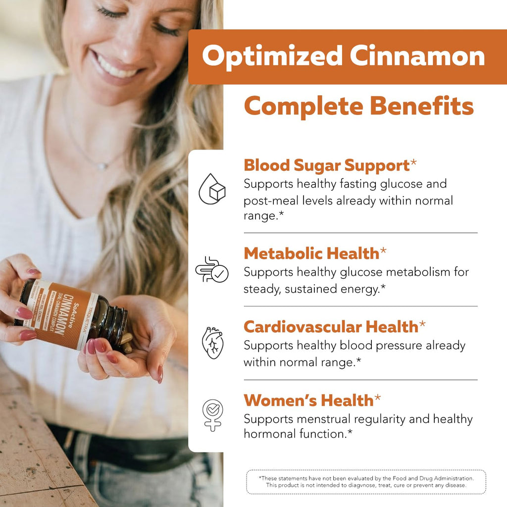 Cinnamon 1000mg Extract 60 Vegan Capsules V896
