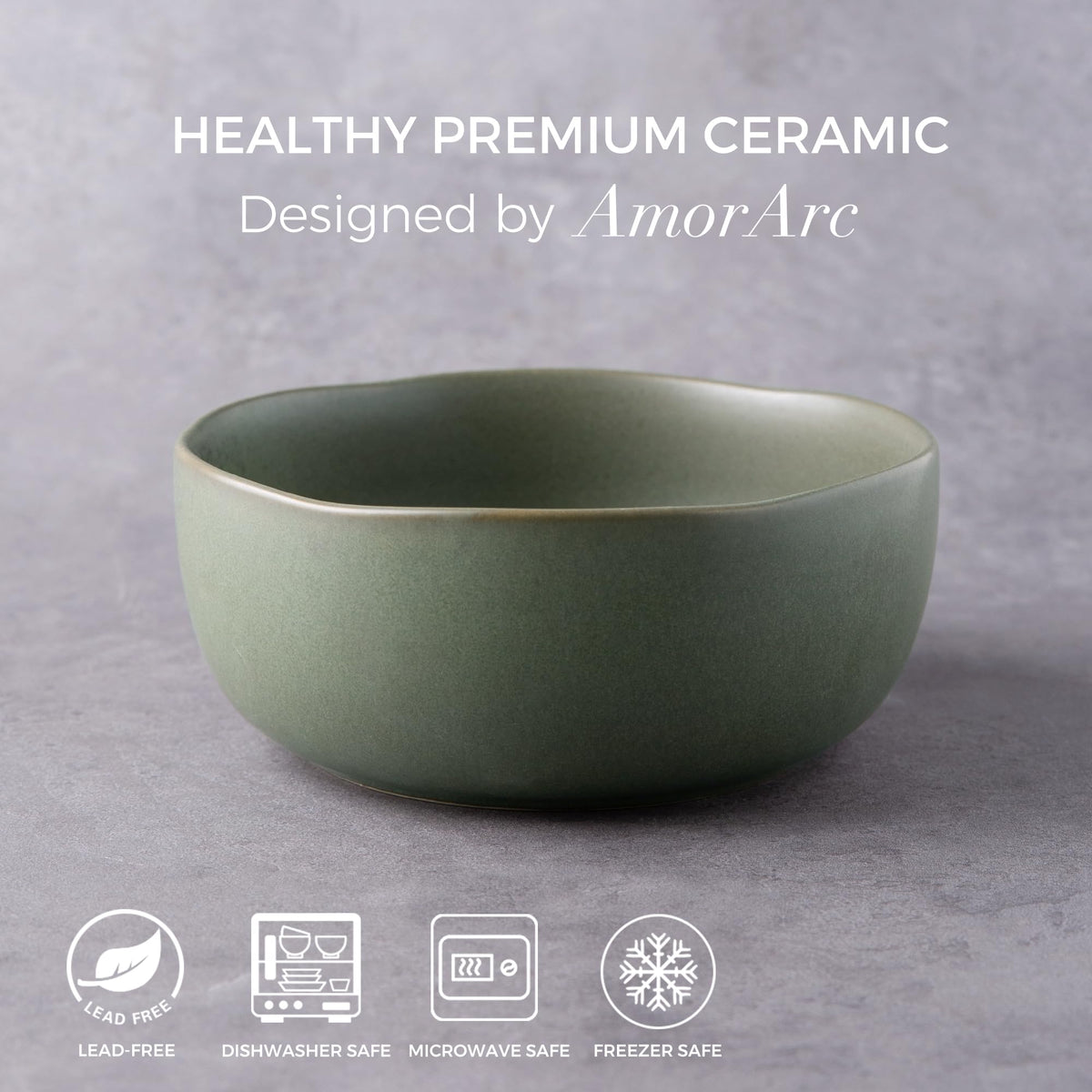 28oz Stoneware Cereal Bowls Set of 4 H635711
