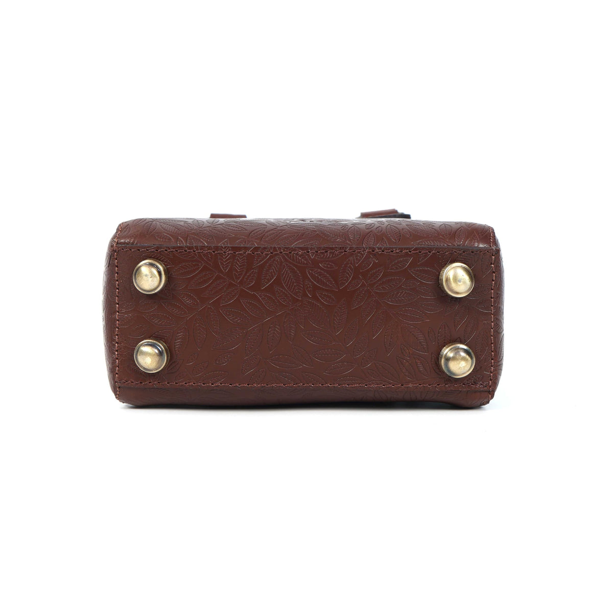 Genuine Leather Mini Tote Crossbody Bag Z94766