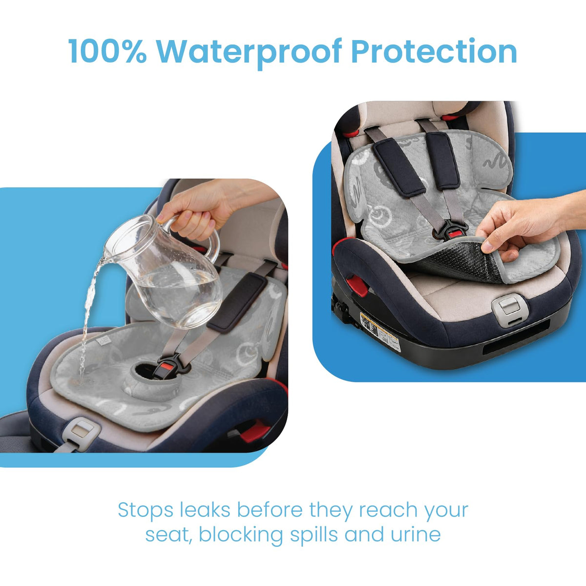 2-Pack Waterproof Machine Washable Car Seat Protector H295656