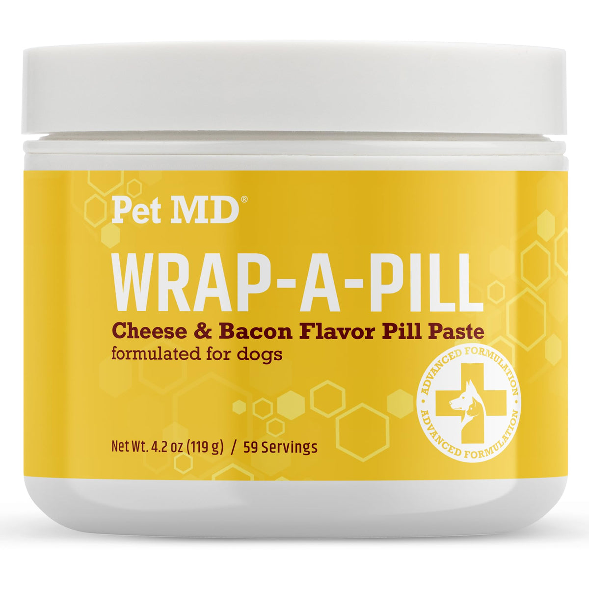 Peanut Butter, Cheese & Bacon Flavored Pill Paste for Dogs 4.2 oz I63706
