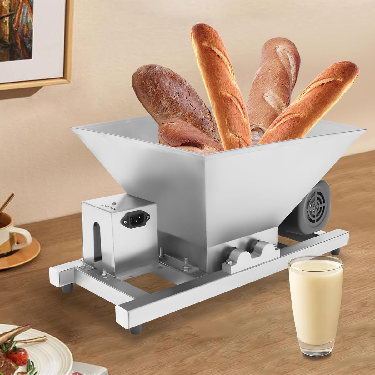 60W Stainless Steel 4L Fruit Crusher H24935