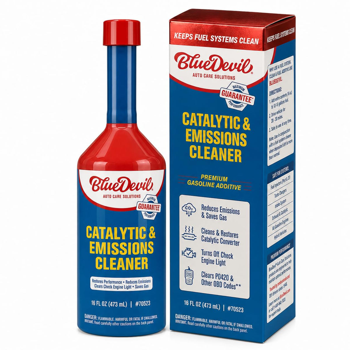 16 oz. 6 Pack Catalytic & Emission System Cleaner J703