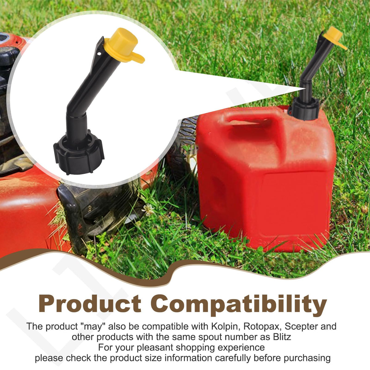 Gas Can Spouts Nozzles Rings Caps N733776