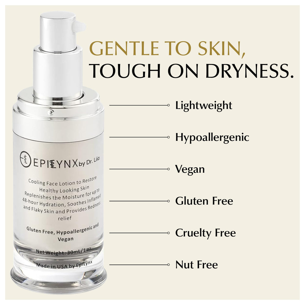 Sensitive Skin Face Moisturizer with Hyaluronic Acid & Aloe 30ml W77133