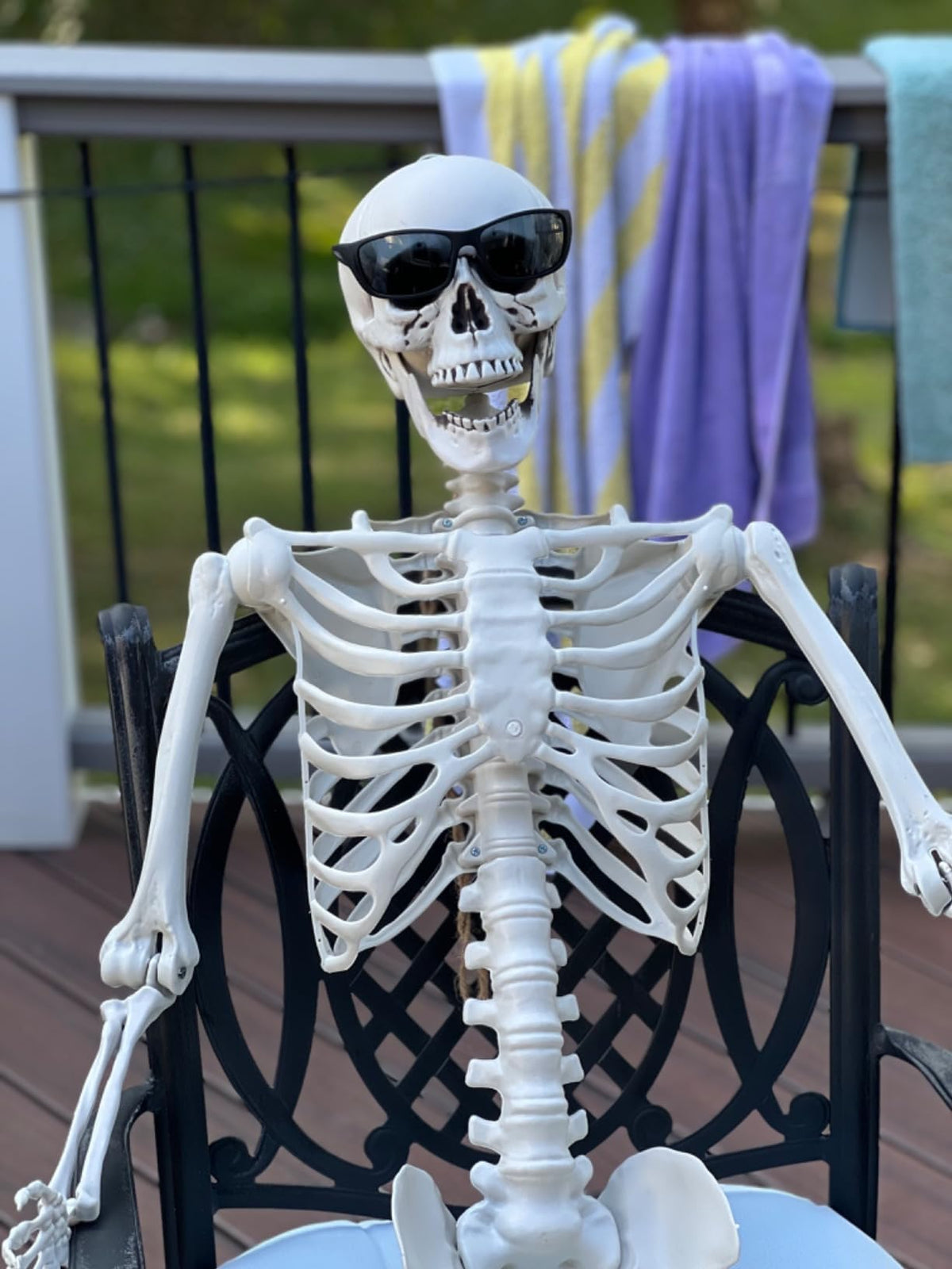 5.4ft Life Size Skeleton with Movable Joints R66812
