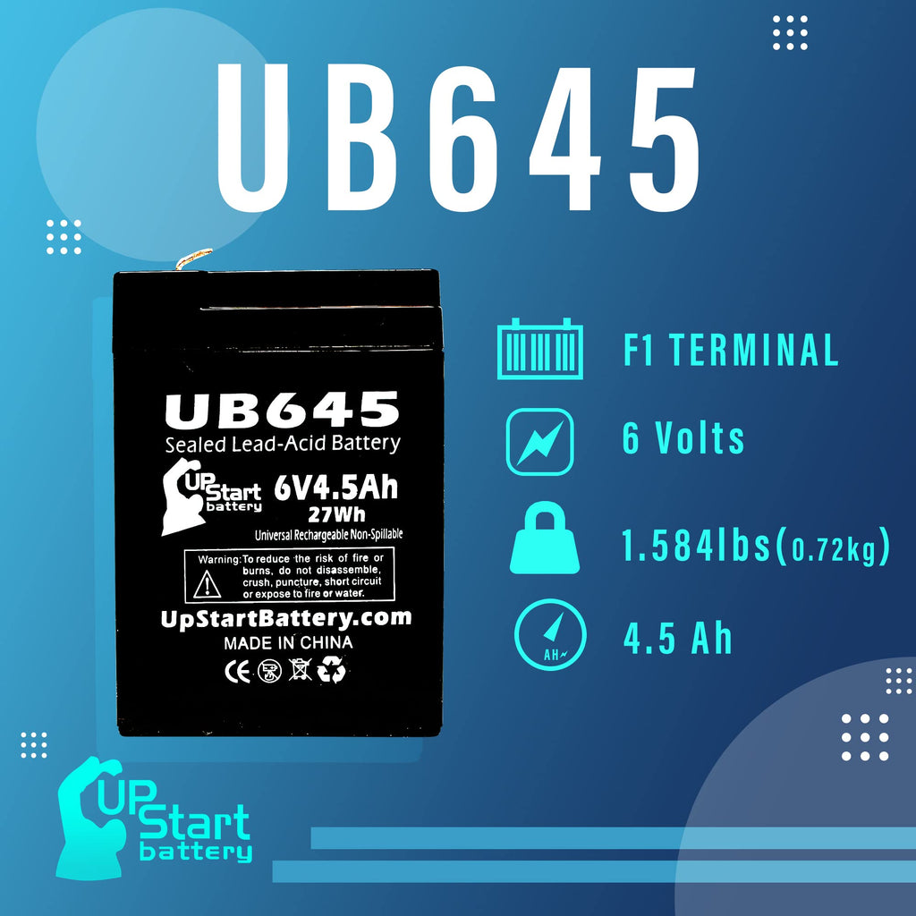 6V 4.5Ah Replacement Battery Q165