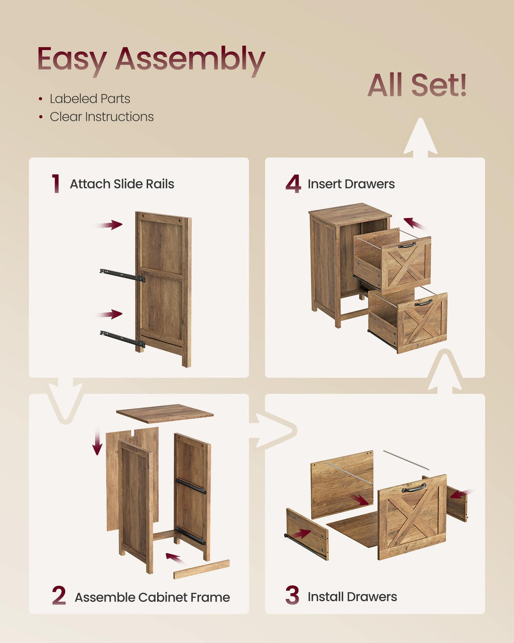 2-Drawer File Cabinet I3515
