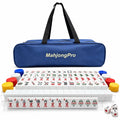 166 Mahjong Tiles 4 Racks 4 Pushers Mahjong Set U6963