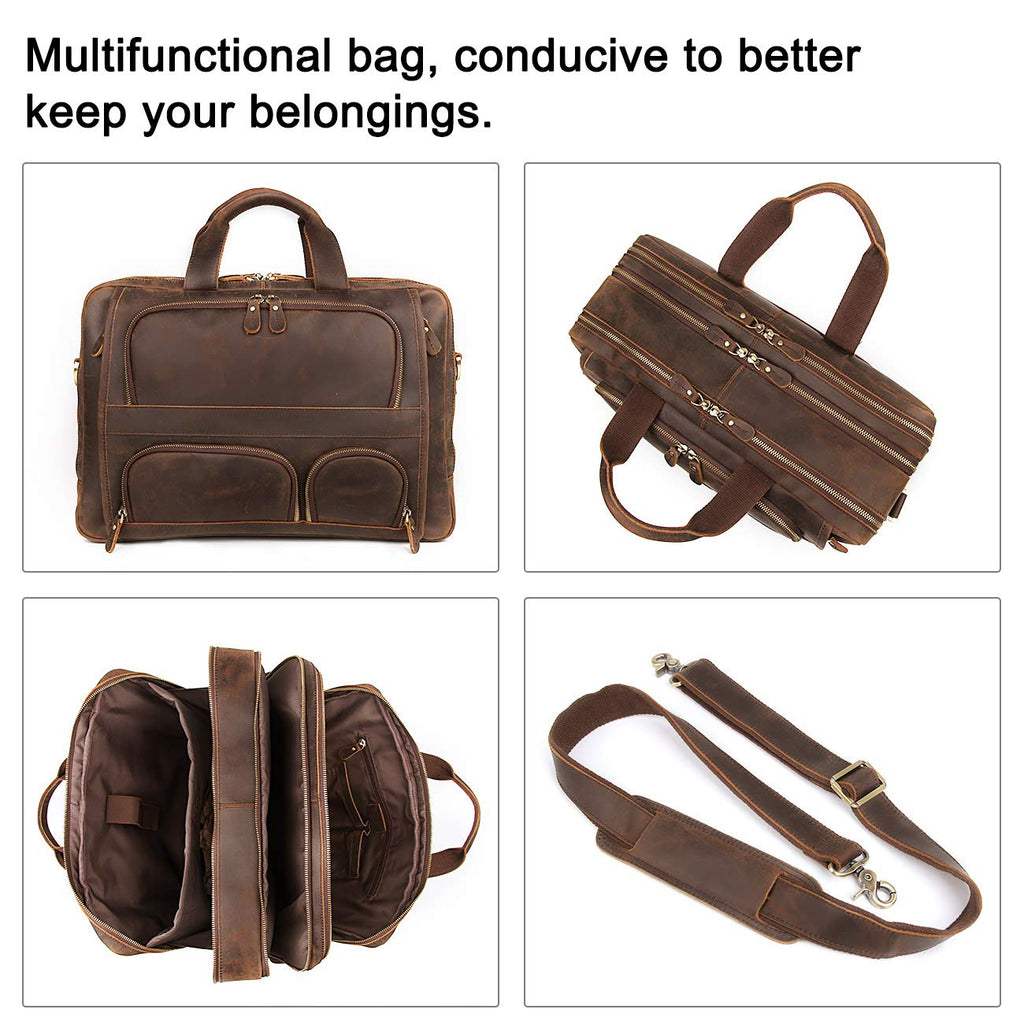 Genuine Leather Briefcase X4120