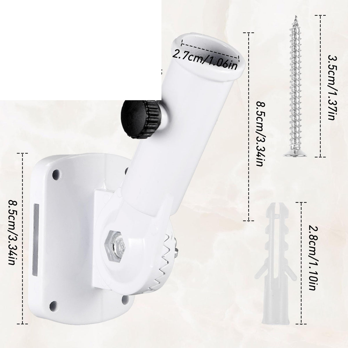 Heavy Duty Flag Pole Holder Bracket T1564