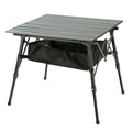 39 in Aluminum Folding Camp Table Q86413