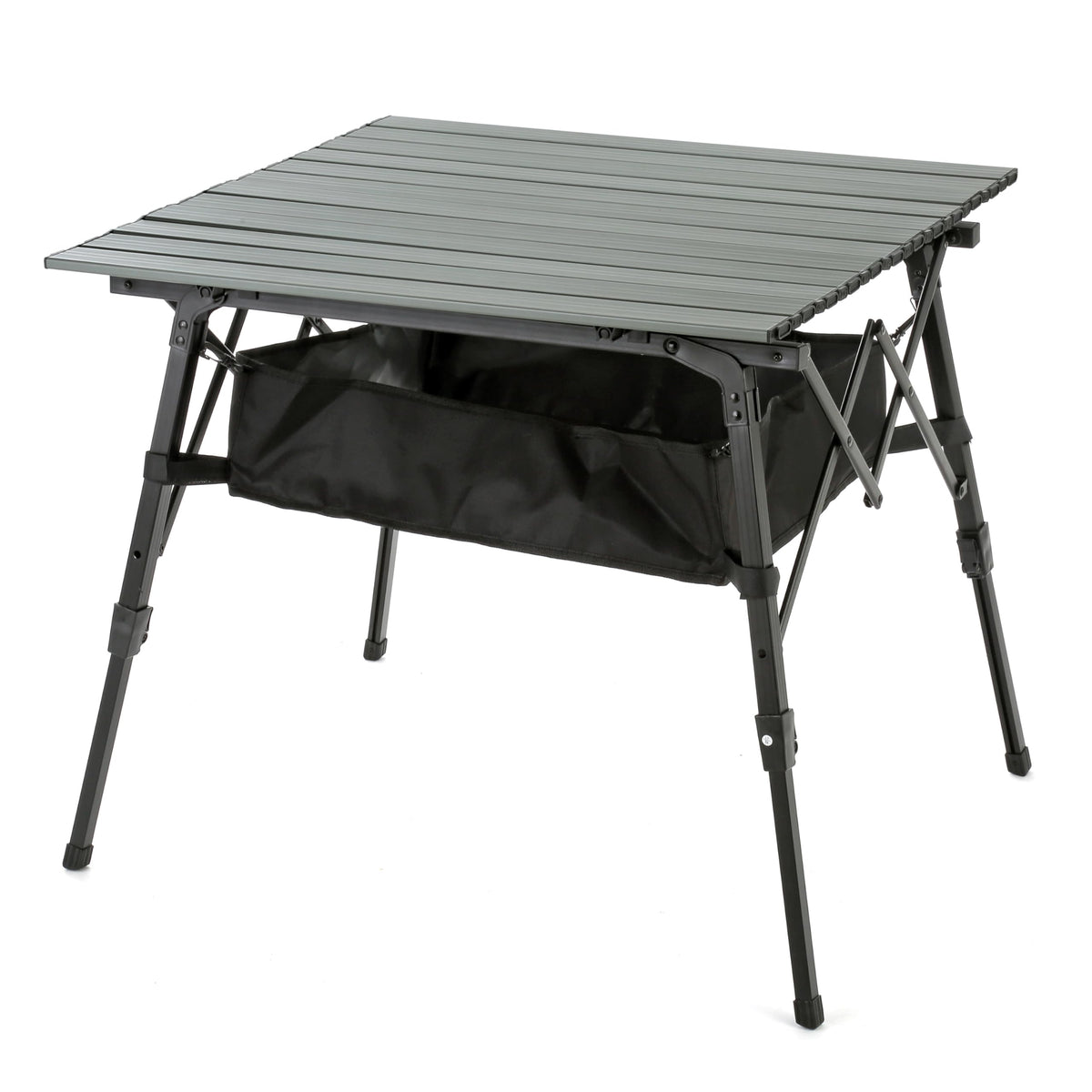 39 in Aluminum Folding Camp Table Q86413