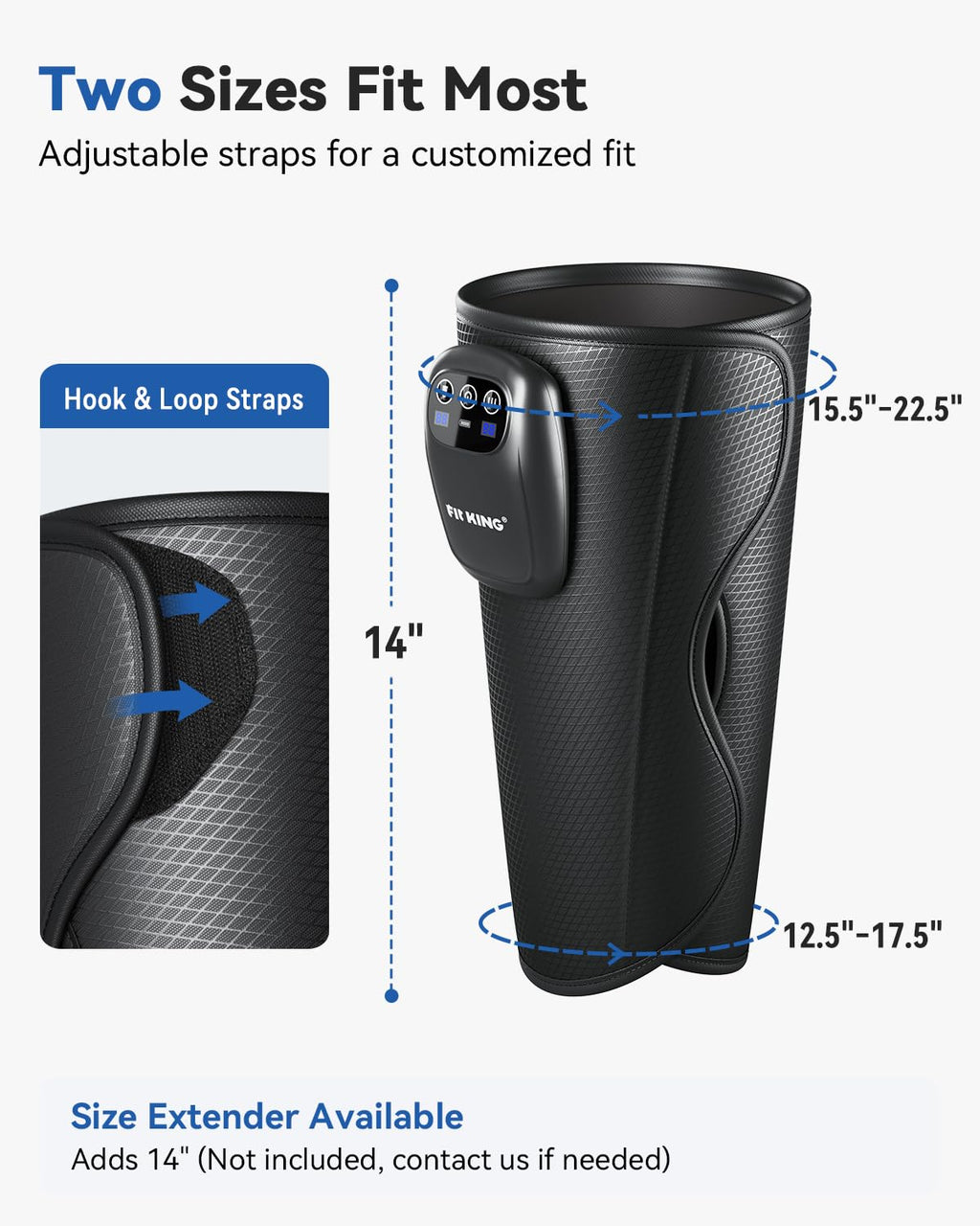 Cordless Rechargeable Leg Compression Massager Q460019