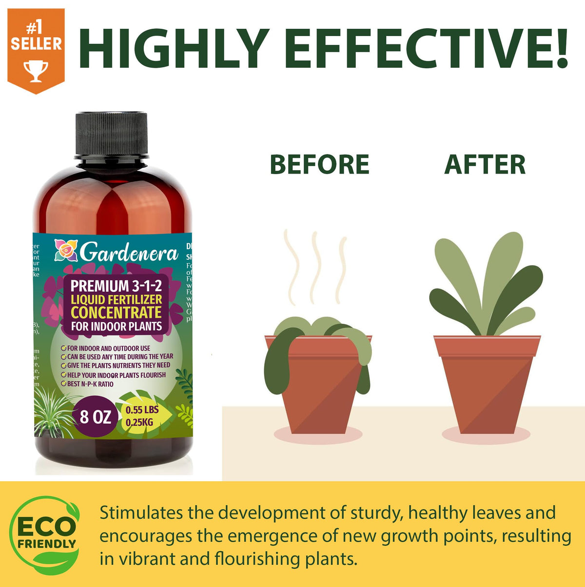Liquid Citrus Tree Fertilizer 3-1-2 Concentrate 8oz L627973