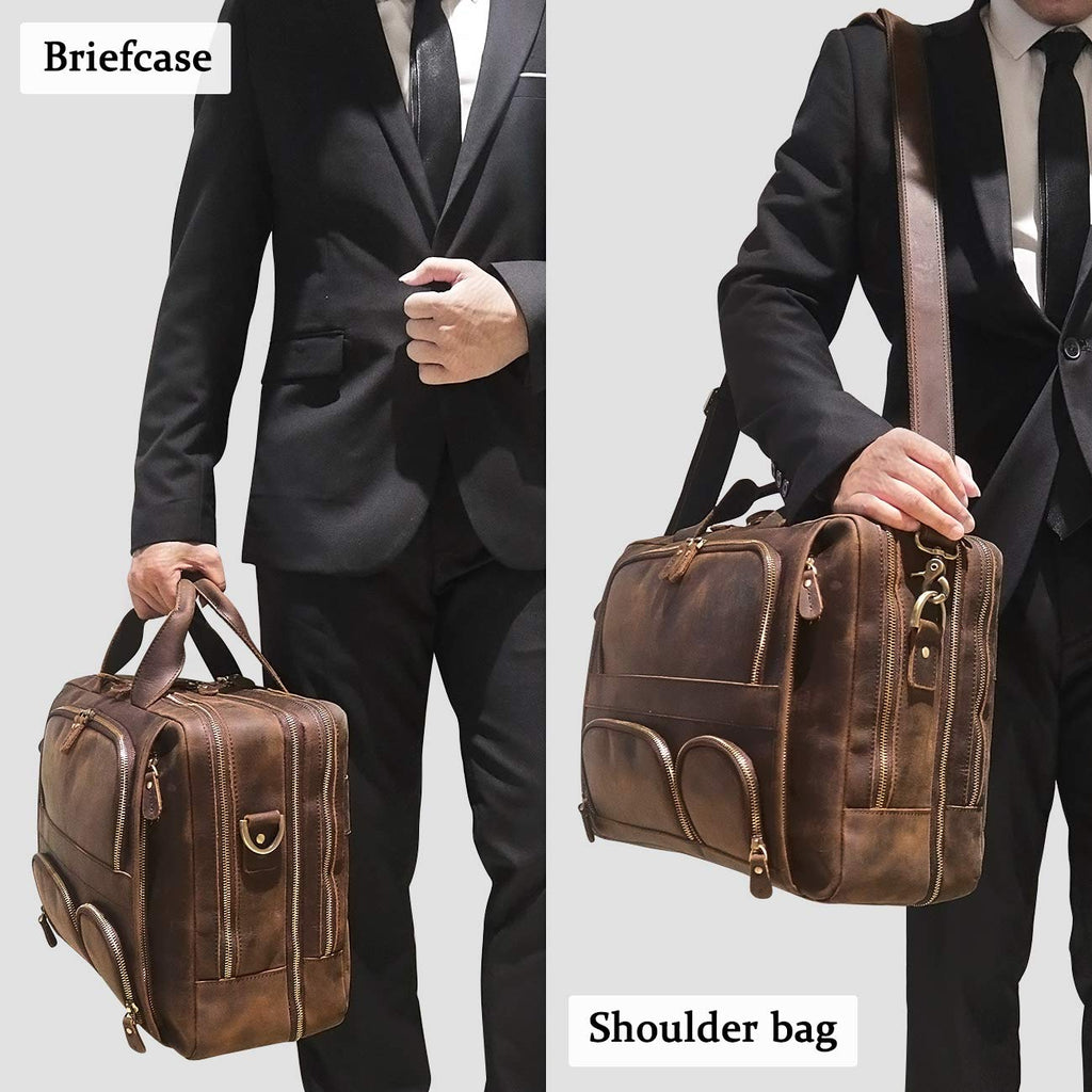 Genuine Leather Briefcase X4120