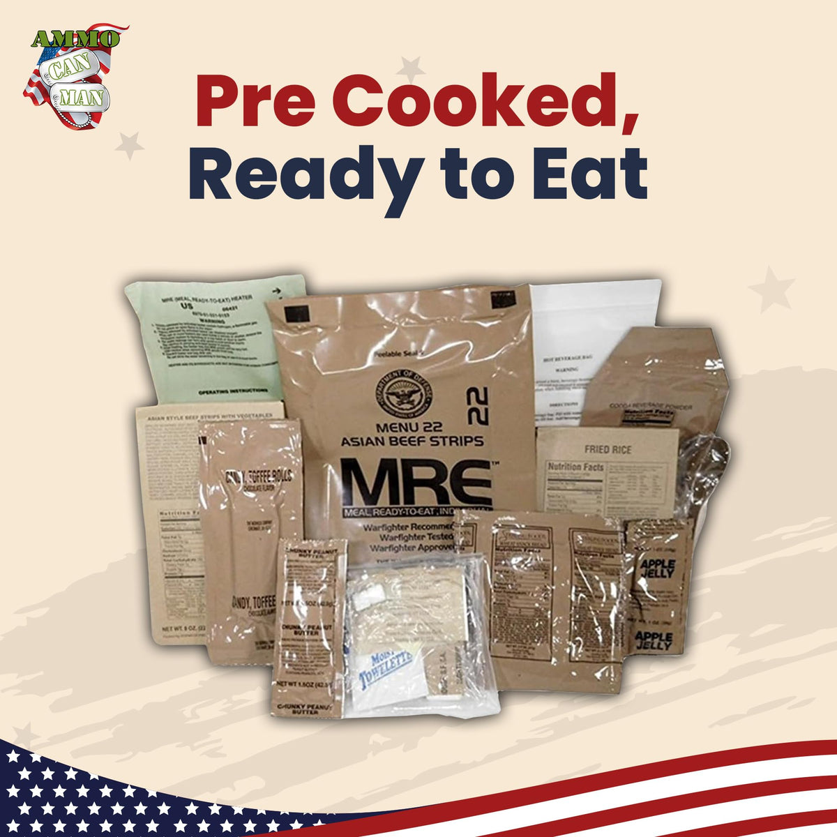 12-Pack Freeze Dried MRE R721008