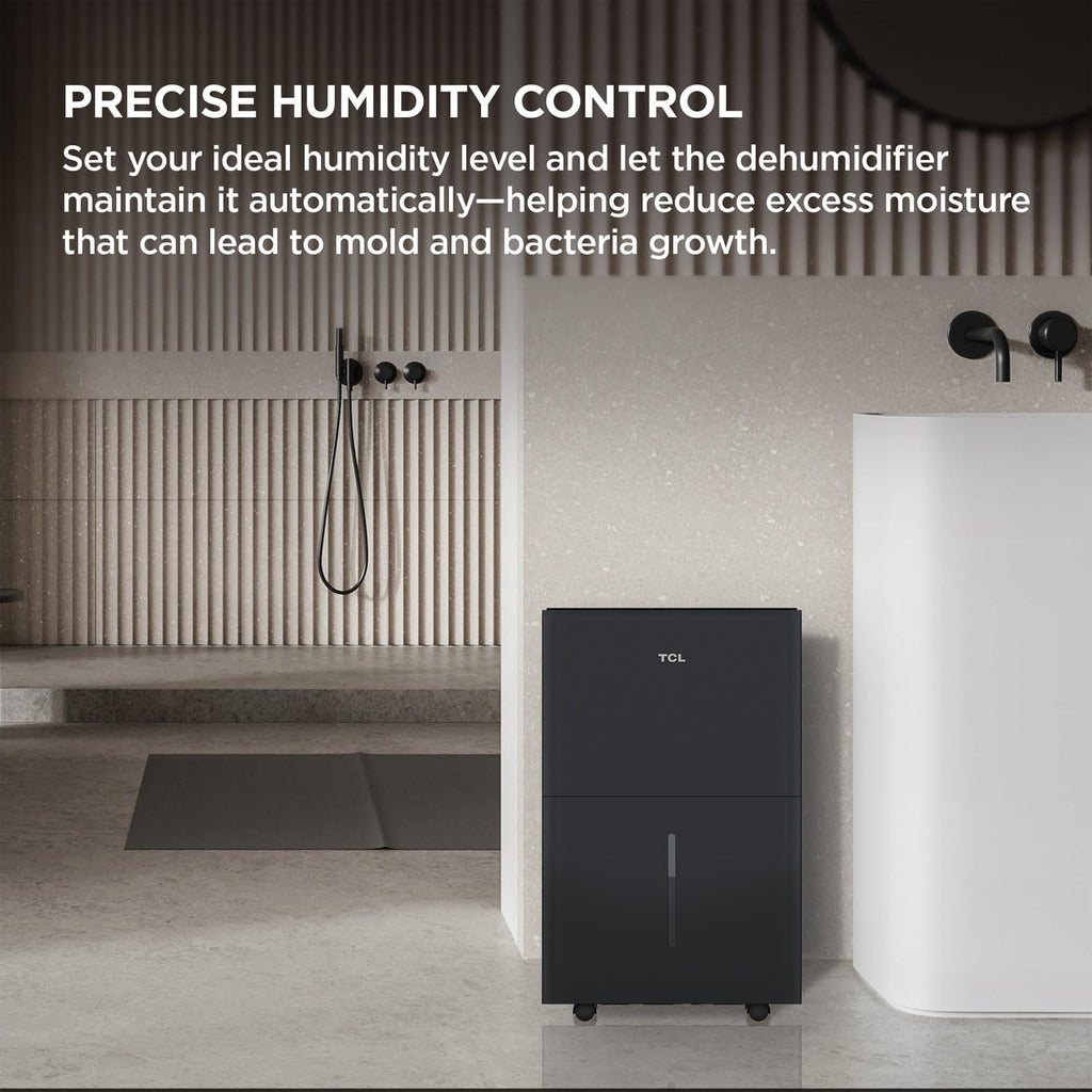50-Pint Portable Smart Dehumidifier with Pump T911