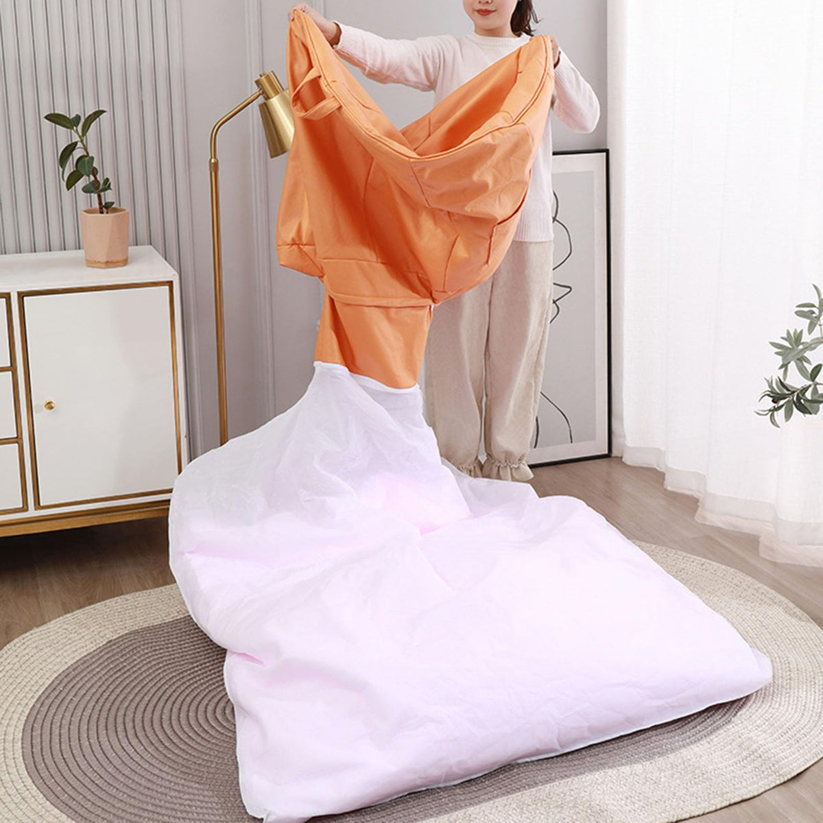 Yellow Bean Bag Chair Cover A655
