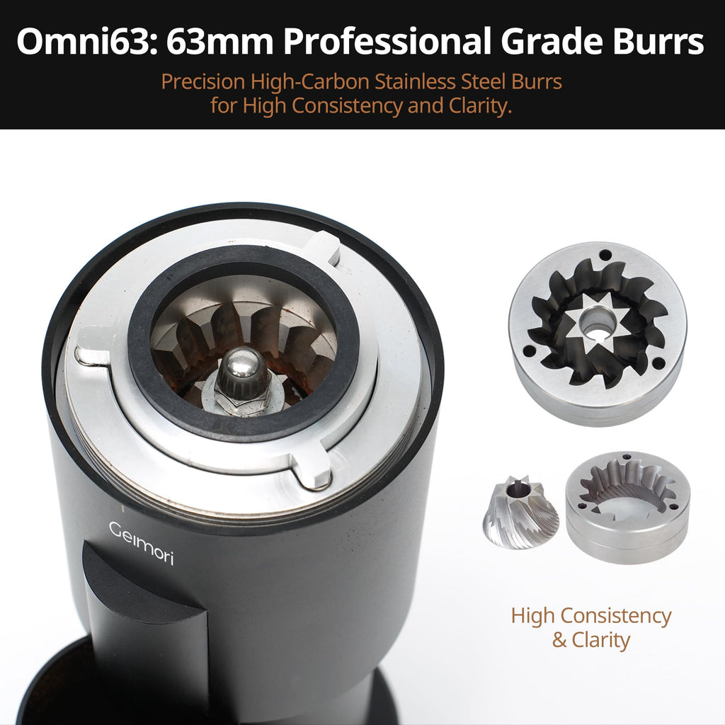 Electric Burr Coffee Grinder with 63mm Conical Burr X8830