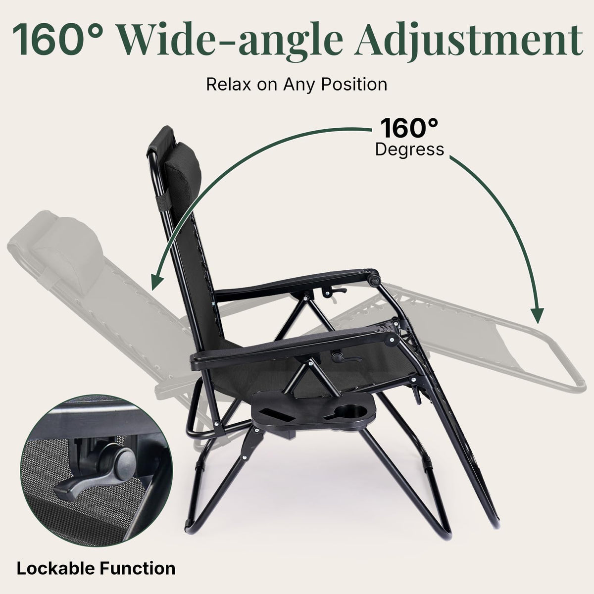 Zero Gravity Chairs Set of 2 O260522