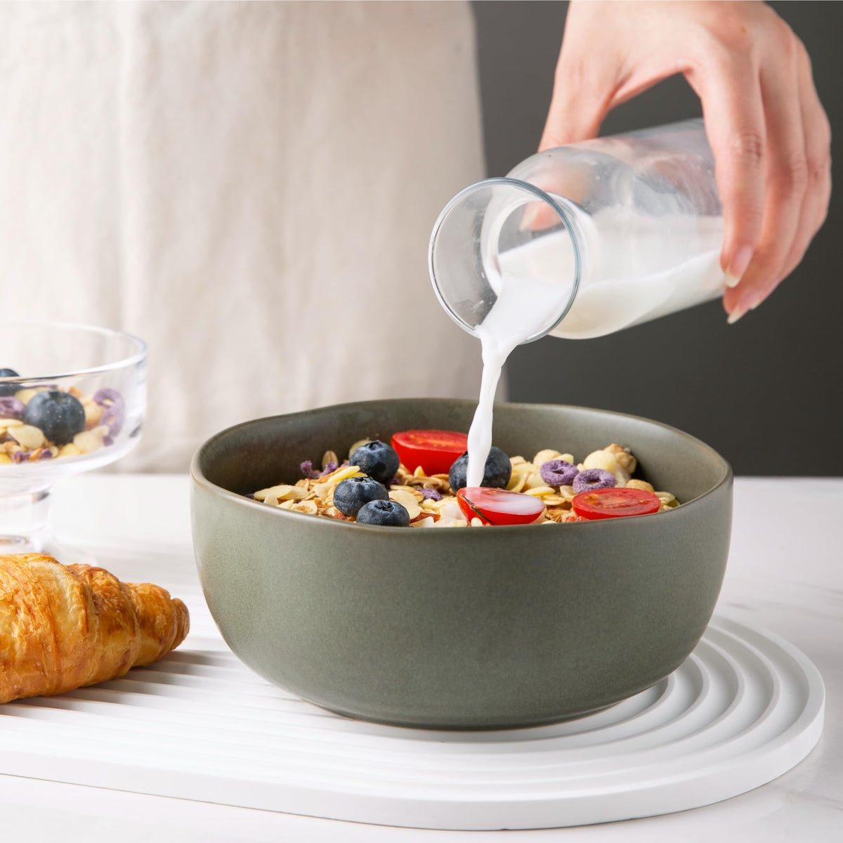 28oz Stoneware Cereal Bowls Set of 4 H635711