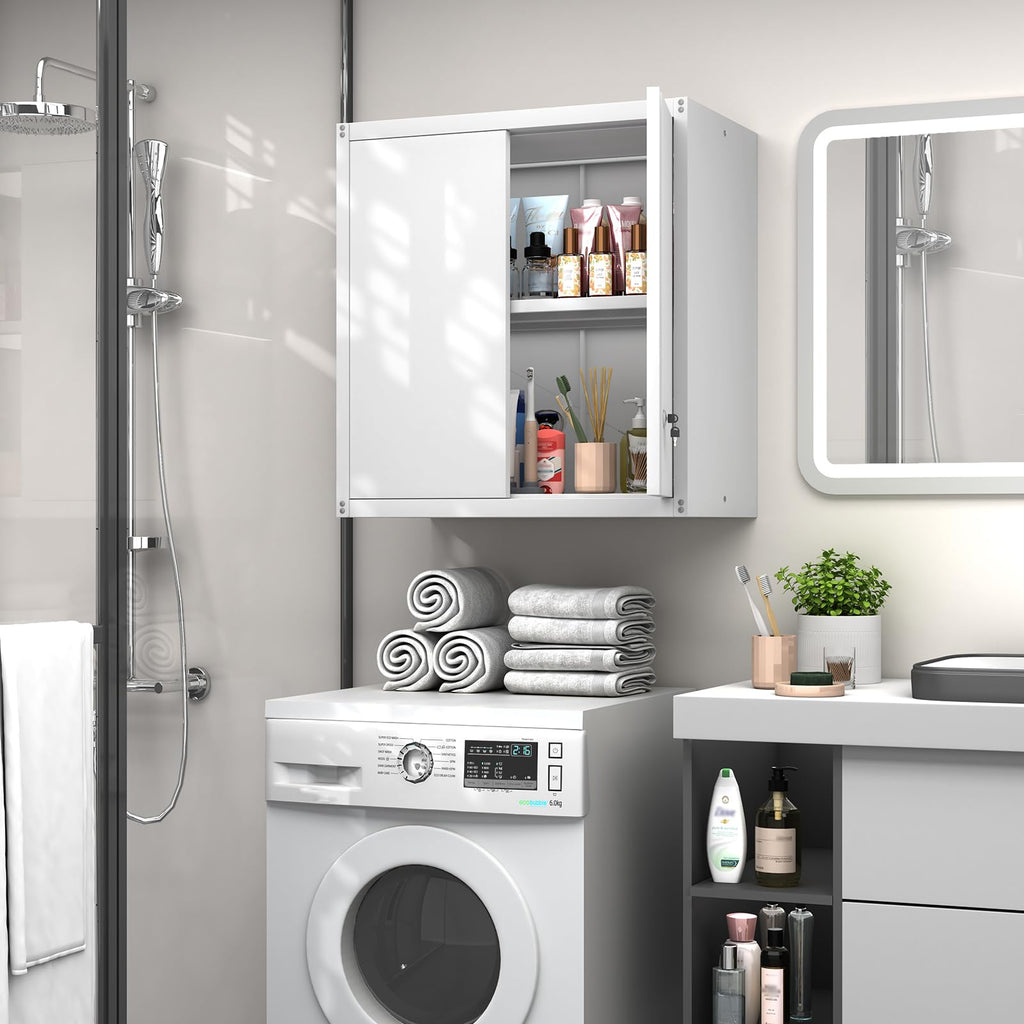 Metal Wall Mounted Storage Cabinet with Lock G459