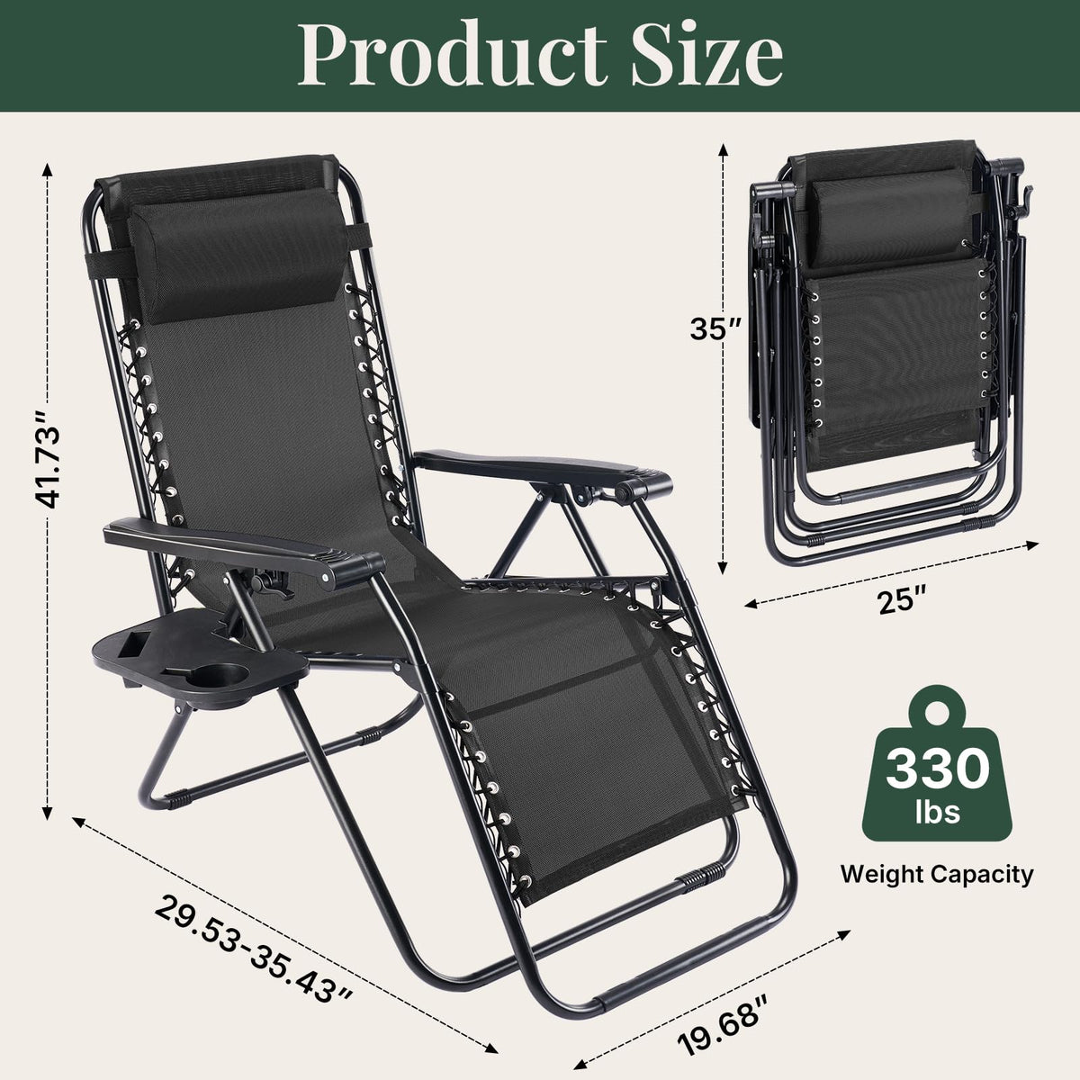 Zero Gravity Chairs Set of 2 O260522