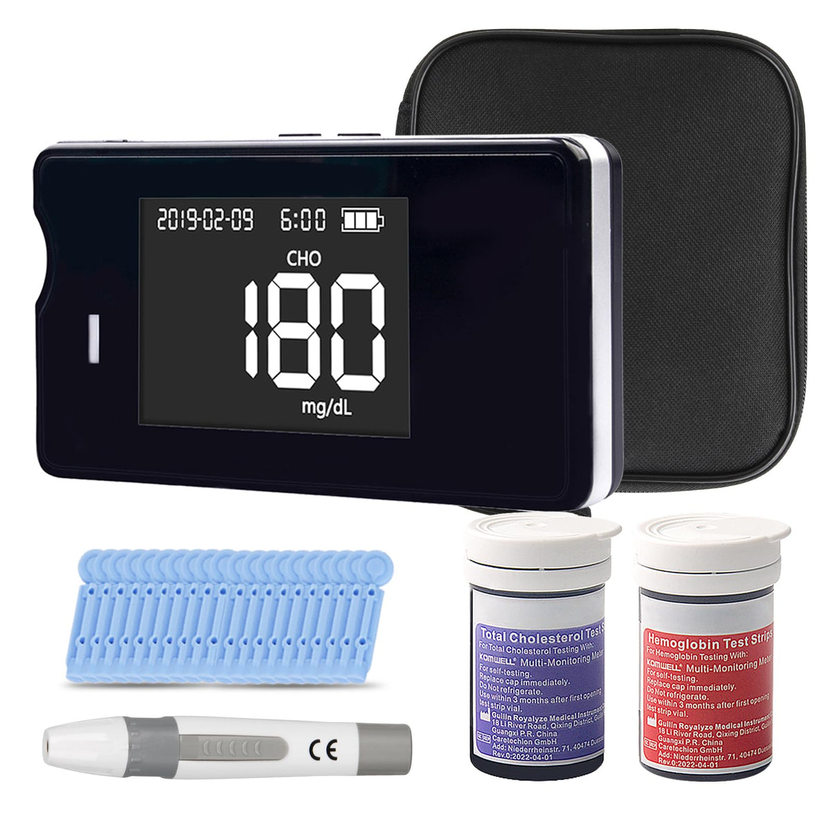 Hemoglobin Test Meter with 25 Test Strips Y13425