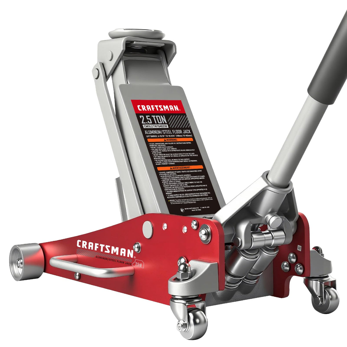 2.5 Ton Low Profile Aluminum Steel Hydraulic Floor Jack E2911