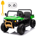 Green 2 Seater 24V Ride On Dump Truck S45233