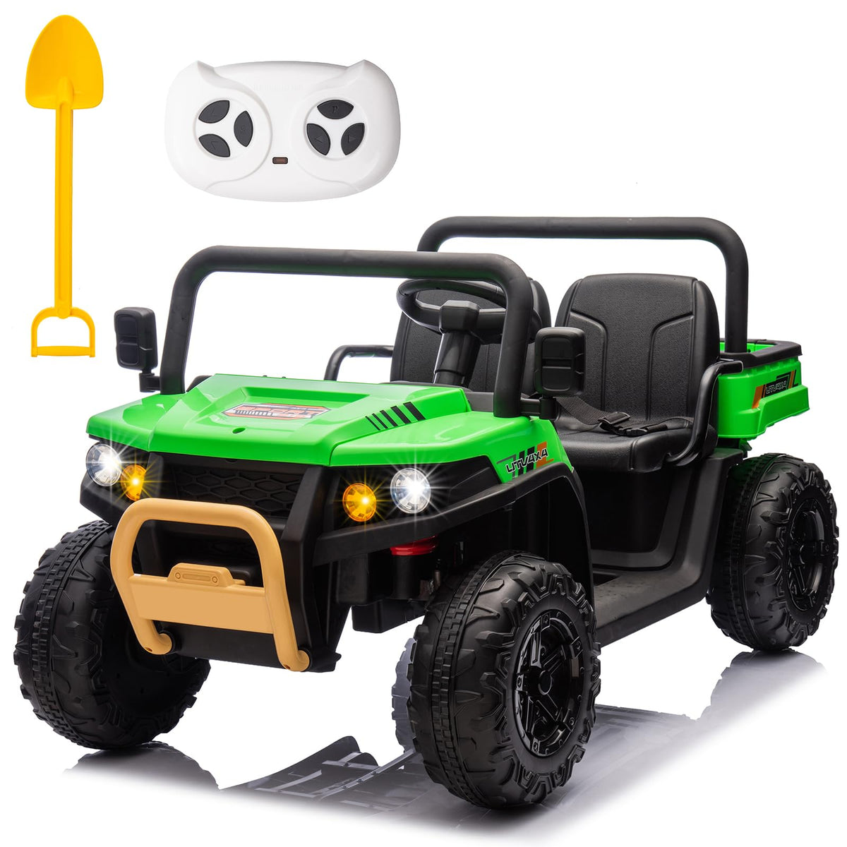 Green 2 Seater 24V Ride On Dump Truck S45233