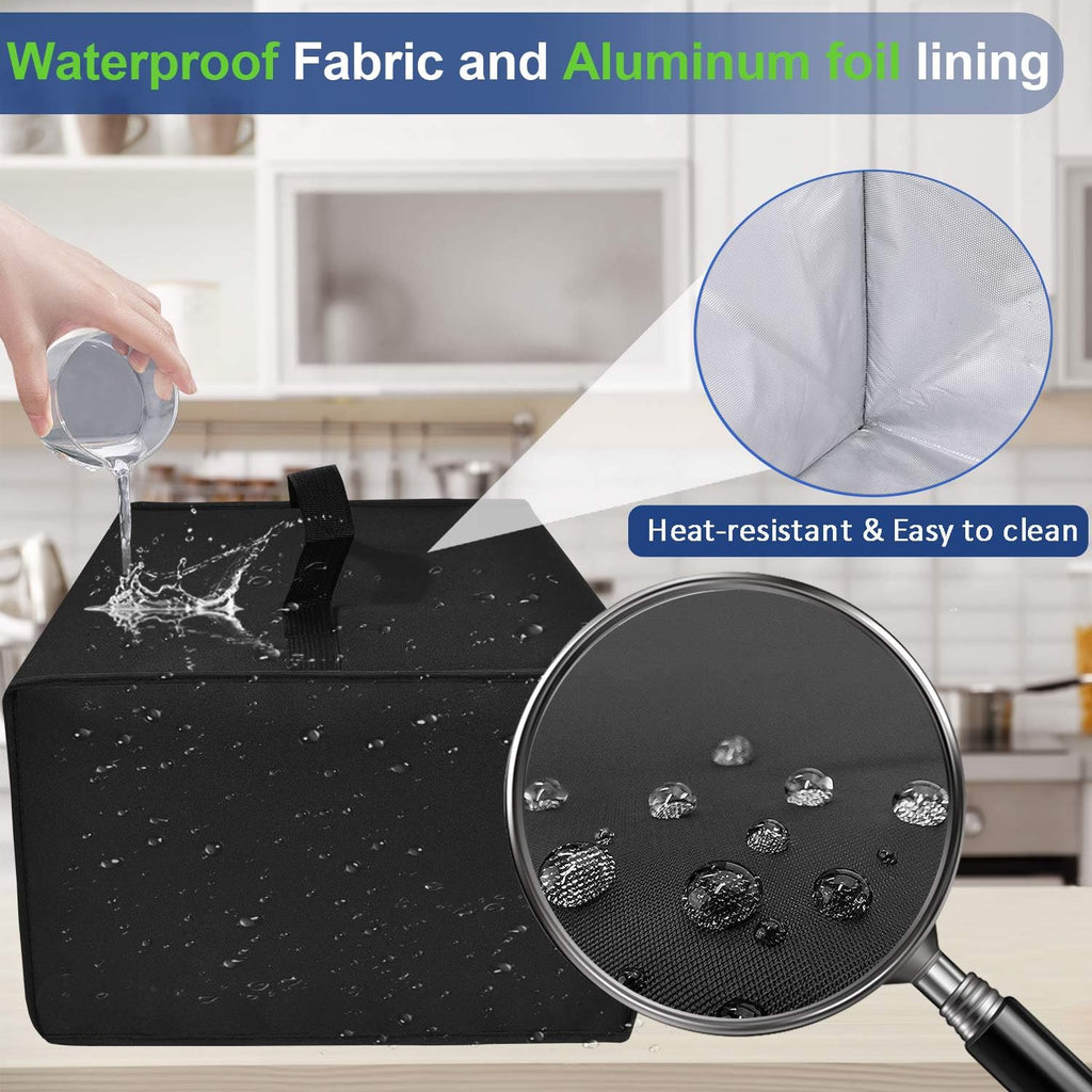 Black Coffee Maker Cover J8680
