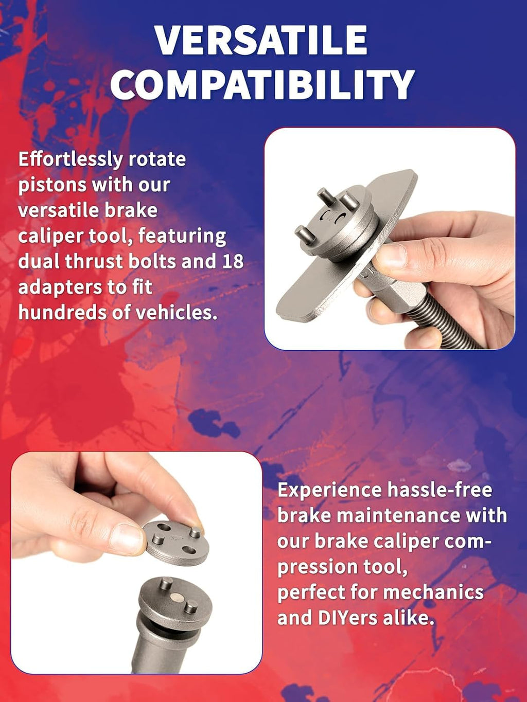 Heavy Duty Disc Brake Caliper Compression Tool B5834