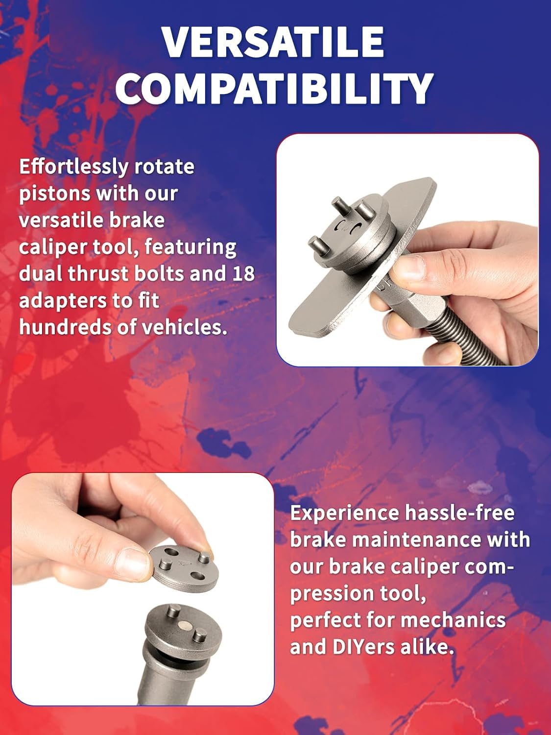 Heavy Duty Disc Brake Caliper Compression Tool B5834
