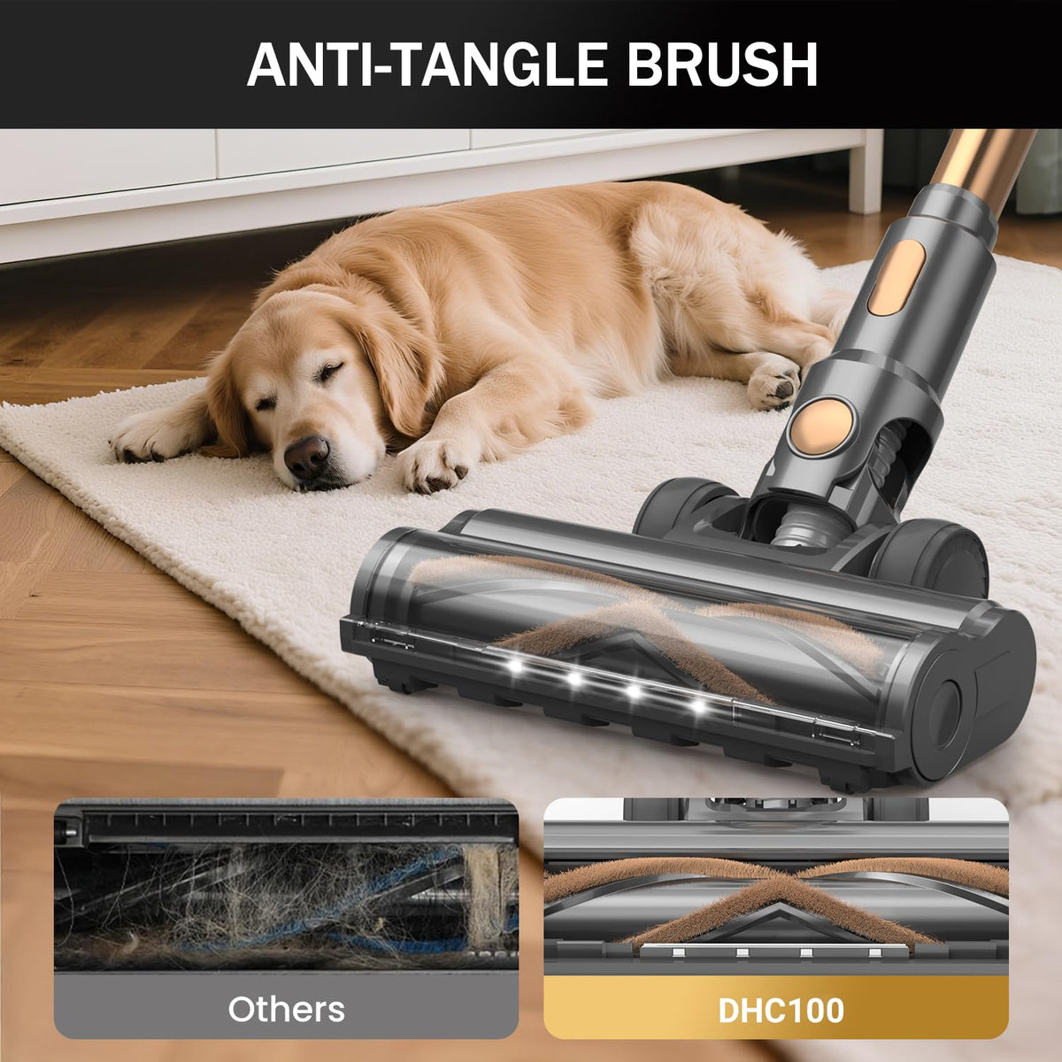 Cordless Stick Vacuum Cleaner 10-in-1 Lightweight 45mins Runtime J2620