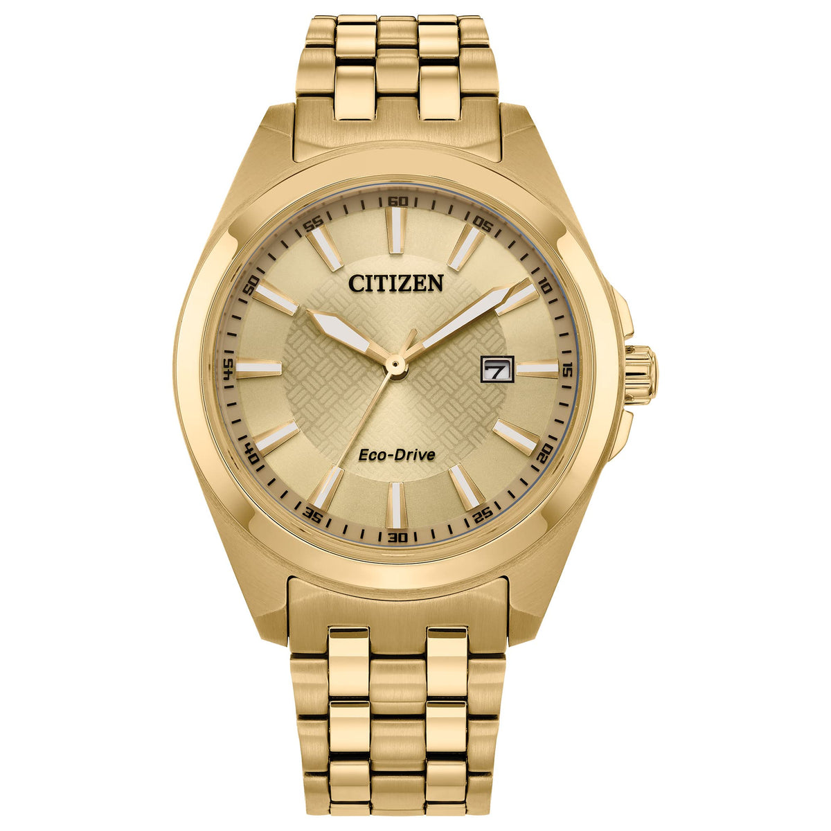 Eco-Drive Classic Watch, 3-Hand Date, Sapphire Crystal B28859