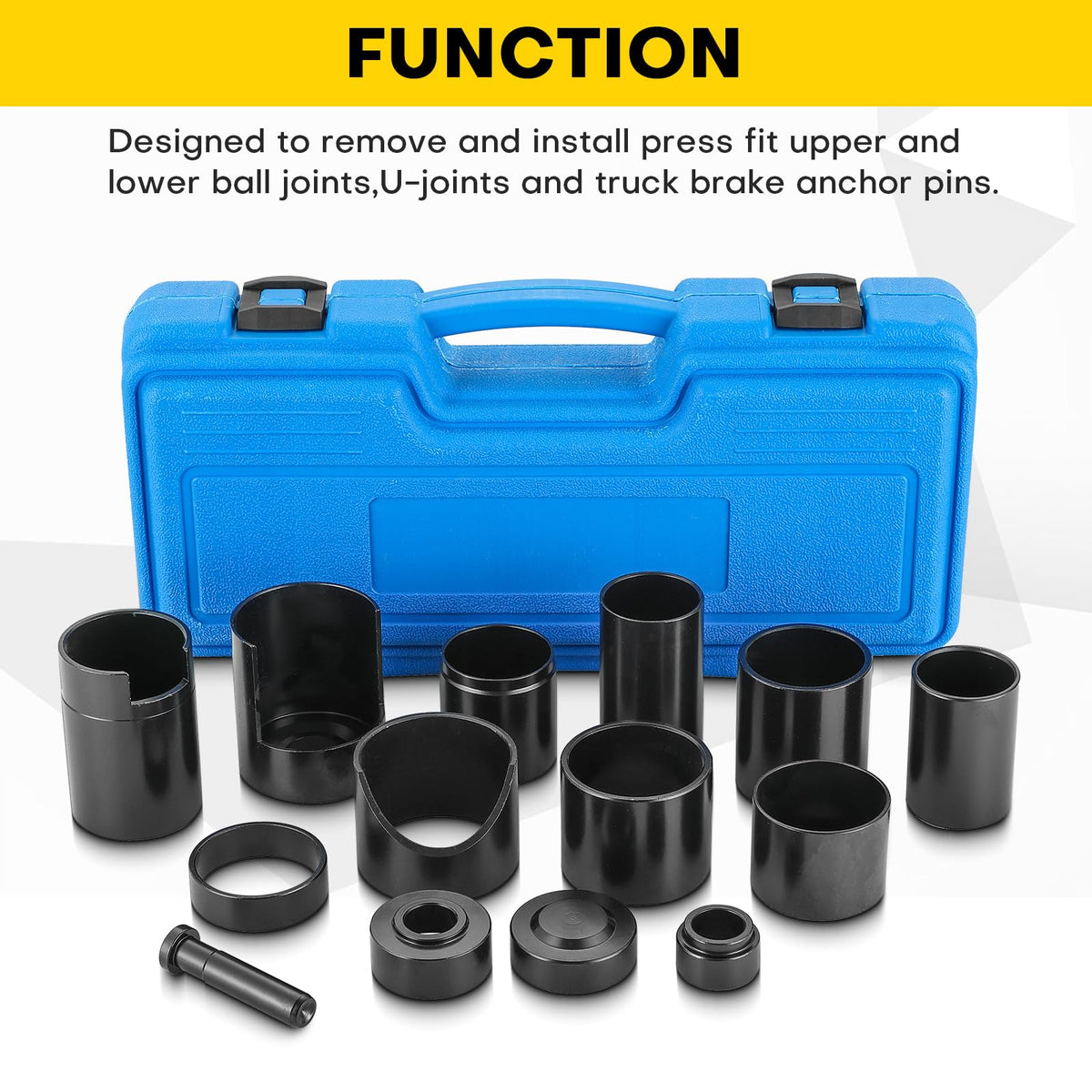 14PCS Ball Joint Remover Installer Adapter Tool Set B563