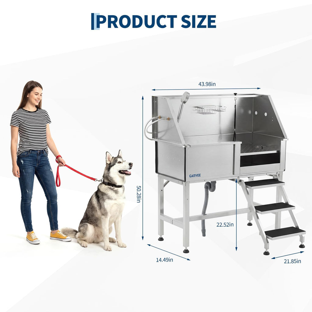 46 Inch Stainless Steel Dog Washing Station G63981