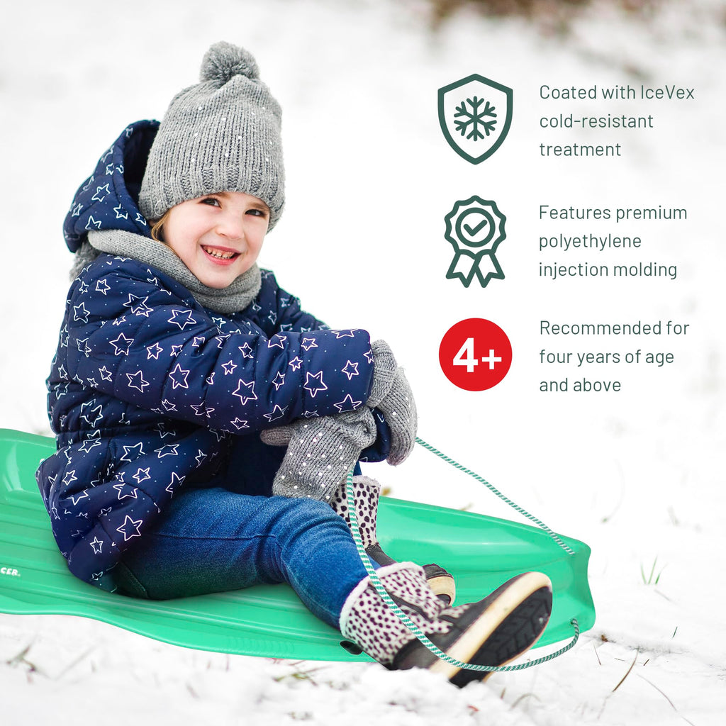 Downhill Toboggan Snow Sled J348271