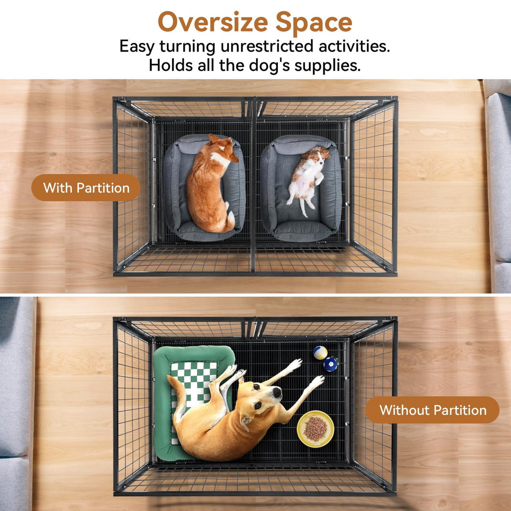48 inch Wire Dog Crate with Divider Q803