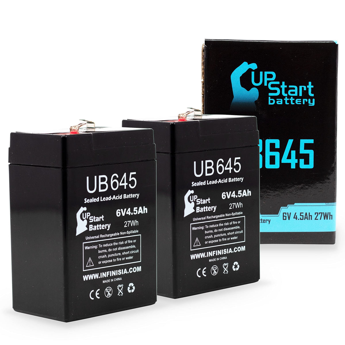 6V 4.5Ah Replacement Battery Q165