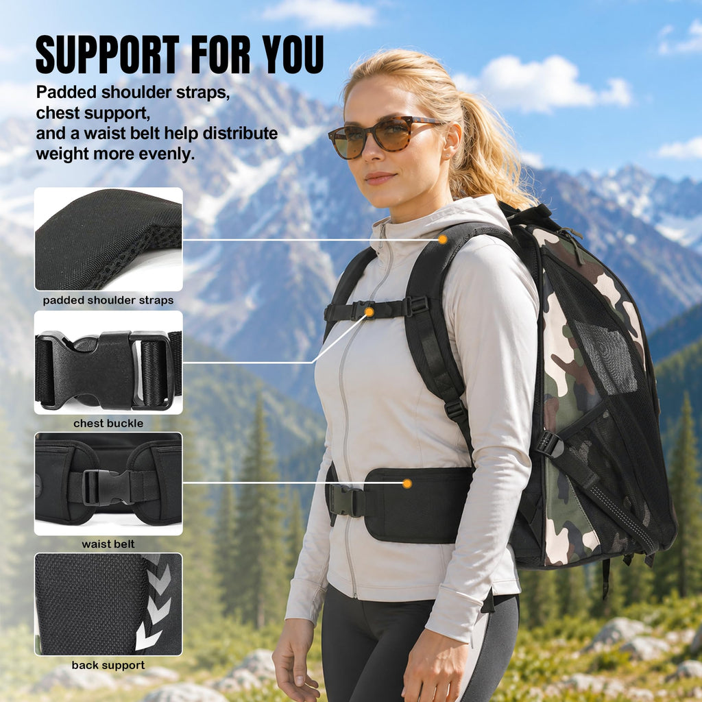 Dog Backpack Carrier Up to 20 lb V899